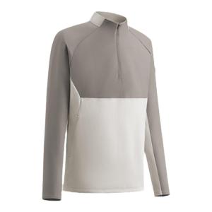 Beneunder | Quick Dry Long Sleeve Mens T-shirt Outdoor Sports Fashion Urban Style Breathable Elastic Half Zipper Sweatshirt Autumn Hoodie