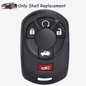 5 Buttons Case Remote Car Key Fob Shell Cover Replacement for Cadillac STS for Chevrolet Corvette 2005 2006 2007 M3N65981403