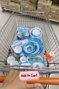 [ขายแยกชิ้น] Snoopy BamBam จานข้าวเด็ก แก้วน้ำ ช้อนส้อม เมลามีน ลายการ์ตูน สนูปปี้ Superware ศรีไทยซุปเปอร์แวร์ x 1 ชิ้น  item sell SEPERATELY