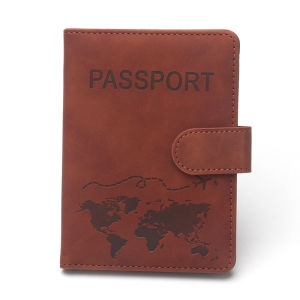 กระเป๋าใส่เอกสารเดินทางแบบกันแม่เหล็กแบบใหม่ปี 2024 กระเป๋าใส่บัตรชายแบบพกพาได้สำหรับการเดินทางแบบสัมผัสระดับไฮเอนด์