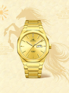 Shanghai | Automatic Mechanical 18K Gold Diamond Mens Watch