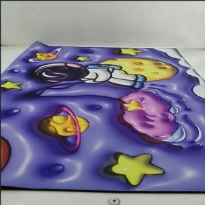 Keset Kaki Kamar Mandi Anti Slip Menyerap Air Motif Karakter 5D Diatomite Bath Mat Import Venrc