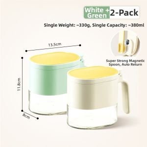 Magnetic Airtight Moisture-proof Spice Jars