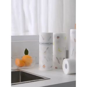 [HCM] Giấy Lau Đa NăngKhăn Lau Bếp Lau Tay 1 Cuộn Có Thể Giặt Được-TyHome