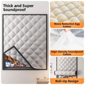 YIMING | Noise Blocking Blackout Easy Install Curtains
