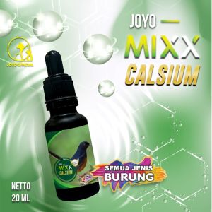 VIITAMIN MEMPERKUAT OTOT TULANG | OBAT MEMPERKUAT OTOT TULANG BURUNG |  MEMPERCEPAT PERTUMBUHAN | MEMPERKUAT CANGKANG TELUR (MIXX CALSIUM) 20 ML