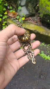 Knop Laci Aluminium Antik 1 Pcs