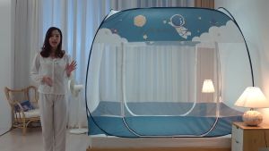 Mosquito Net Portable Kelambu Lipat Kelambu Tempat Tidur Dewasa Anti Nyamuk Kelambu Pelajar Kelambu Tenda Kelambu Jumbo 180 x 200cm