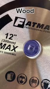 FATMANZ / MOSTAZ MOTO Wood Saw Blade TCT Wood Saw Blade For Cutting Wood 7” / 8“ / 9” / 10“ / 12”