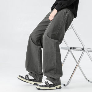 Wood soon | Retro Casual Mens Straight-leg Pants 100% Cotton