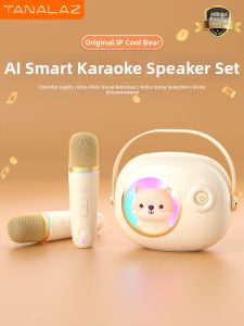 TANALAZ | Bluetooth Wireless K-Singing Childrens Microphone