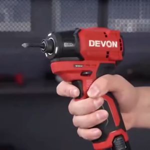 Devon 12V Brushless 140Nm Max Crodless Impact Driver c/w 2x 2ah Battery 1 Charger & 1 Hard Case 5767-Li-12