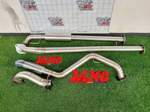downpipe frontpipe innova fortuner hilux diesel mesin 2kd fullset knalpot racing mobil toyota