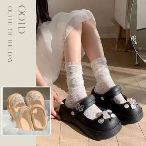 NQshop แฟชั่นสไตล์ รองเท้าแตะหัวโตแฟชั่น สีสวยโดดเด่น น่ารักสดใส มีให้เลือกหลายสี ตัวติดน่ารักๆแถมให้ใส่เที่ยว ใส่อยู่บ้านก็เริ่ด งานนี้บอกเเลยว่าราคาดี  ซื้อเลยมันจีย์