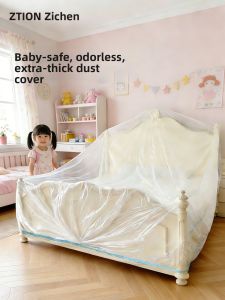ZTION | Child Safe Unscented Dust Cover One-Time Use String Draw Plastic Film