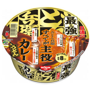 Japan Import Nissin Day Qingbingwei Oily Bean Curd Cup Tempura Udon Instant Noodles Bowl Noodles Instant Noodles Snack Night