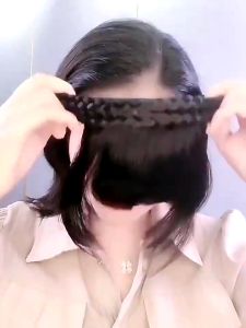 Tóc Giả Nối Dài Kiểu Tóc Mái Ngang