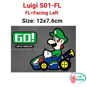 [LIL BUBBA] BABY ON BOARD BABY IN CAR STICKER WATERPROOF