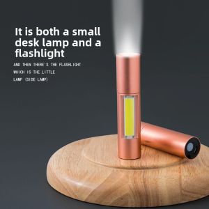 Childrens Portable Mini Flashlight High Brightness Rechargeable Outdoor Eye Protection LED Handheld Torch Light