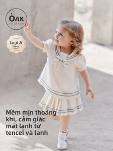 OAK FAMILY | Summer Girls Top and Skirt Set