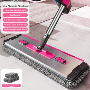 CHAOQUN | Self-Cleaning Chenille Mop Easy Clean