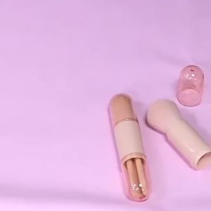 📌SG Ready Stock Make Up Brush – Traveler Set Portable Make Up Brush Set (4-in-1) | 1 Loose Powder Brush & 3 Eyeshadow Brushes