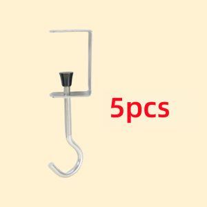 2/5/12pcs desktop rotating hooks portable without holes universal desktop hooks for hanging backpacks and headphones