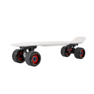 Yibao Peter Pan Fish Skateboard Plastic Single Warped Skate Scooter Black Transparent Banana Board Adult and Children Brush Street