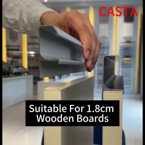 Kitchen Cabinet Aluminum Cabinet Aluminum Door Handle Cabinet Handles Modern Door Handle For Cabinet Silver/Black Cabinet Handle