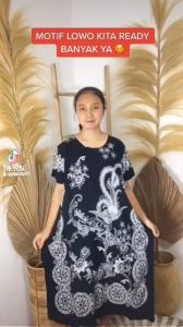 Daster Jumbo Kelelawar Kalong Lowo Batik Radian Solo Bahan Rayon Premium