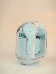 Headset Bluetooth 5.3 Earphone TWS Transparan Air31 dengan Wireless LED Display