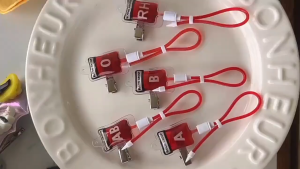 Kẹp Tóc Hình Túi Máu Giả - Đạo Cụ Chụp Ảnh Concept Y Tá Bác Sĩ Mới Nhất 2025