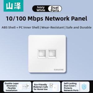 Samzhe | Multifunctional High-Speed Networking Wall Socket 86 Type