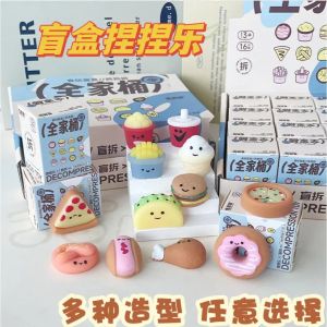 Đồ Chơi Giả Mạo Bằng Cao Su Mềm Stress Relief Toy Family Bucket Fake Food Toy Toy Display Toy for Children under 3 Years Old