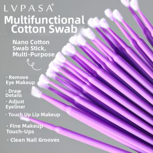 LVpasa | Nano Thin Miniature Cotton Swabs for Detail Work