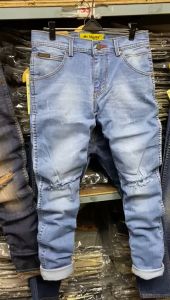 MC WISCER - CELANA JEANS PANJANG SOBEK LUTUT TERBARU 2025 WARNA TIDAK LUNTUR POLA SKINNY