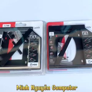 Caddy Bay ssd sata 3 9.5mm /12.7mm khay ổ cứng thay vị trí ổ DVD - Điện Tử Phương Uyên