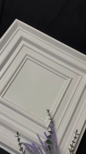 WALLPANEL PVC 3D WALLPAPER DINDING 50CM X 50CM (5PCS)!!