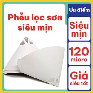 Phễu giấy lọc sơn siêu mịn chống thấm cực tốt