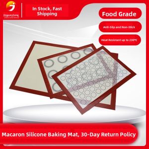 High Temperature Resistant Silicone Baking Mat for Oven Use Non-Stick Cookie Baking Handmade Pad Food Grade Kitchen Tool