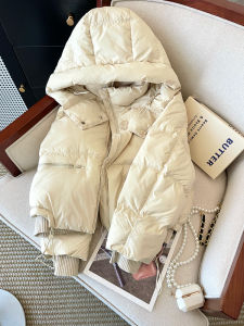 PAIBOLI | Petite Short Padded Down Coat Duck Feather