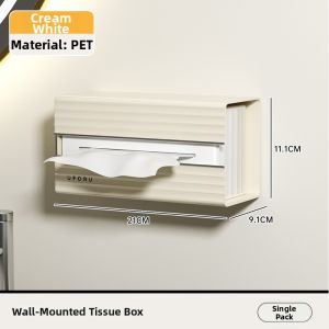 Wall-mounted Tissue Holder Bathroom Storage Box