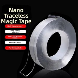 Powerful Multiple-Use Nano Invisible High-Adhesion Waterproof Adhesive Tape