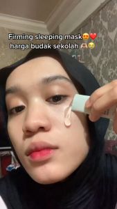 ᴍʏ ʀᴇᴀᴅʏsᴛᴏᴄᴋ(100pcs)Moisturizing & repairing Sleeping Mask EXTRA COLLAGEN Mencerahkan memlembapkan mengurangkan minyak Lencolor Ampoule Essence Hydrating Translucent Sleeping Mask