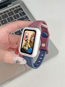 Psnld Silicone Strap for Xiaomi Mi Band 8 pro 9 pro Liquid Waist Smart Watch Band Women Summer Compatible with Redmi Watch 4