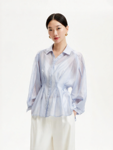 Vero Moda | Áo Sơ Mi Nữ Mỏng Phù Hợp Dáng Người Mới Thu từ Rayon