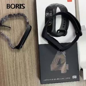 Metal Steel Strap for Xiaomi Mi Band 7 6 5 Wrist Band Bracelet Replacement for Mi Band 3 4 5 Screwless Stainless Steel Wristband