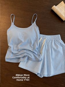 V.C.I | Padded Womens Camisole Pajama Set Home Wear