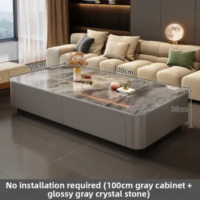 Household New Model Small Space Friendly Light Luxury TV Cabinet
