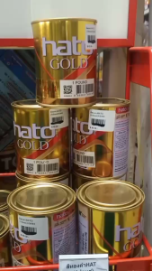 Hato Gold สีทองอะคริลิคแลคเกอร์ อเมริกา ฮาโต้ AG-444